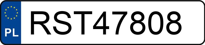 Numer rejestracyjny RST 47808 posiada VOLKSWAGEN Bora 1.6 MR`98 E3 Basis - RST47808 Numer rejestracyjny RST 47808 posiada VOLKSWAGEN Bora 1.6 MR`98 E3 Basis - RST47808