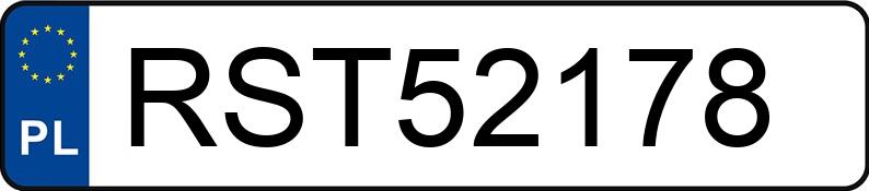 Numer rejestracyjny RST 52178 posiada VOLKSWAGEN Touran GP2 1.4 TSI MR`11 E5 Cross DSG - RST52178
