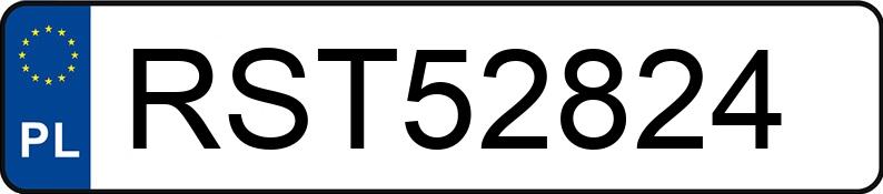 Numer rejestracyjny RST 52824 posiada TOYOTA Yaris 1.5 MR`24 E6d Comfort - RST52824