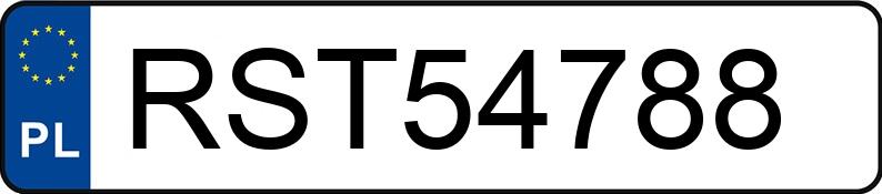 Numer rejestracyjny RST 54788 posiada PEUGEOT 5008 - RST54788