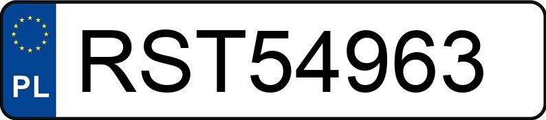 Numer rejestracyjny RST 54963 posiada BMW X5 - RST54963 Numer rejestracyjny RST 54963 posiada BMW X5 - RST54963