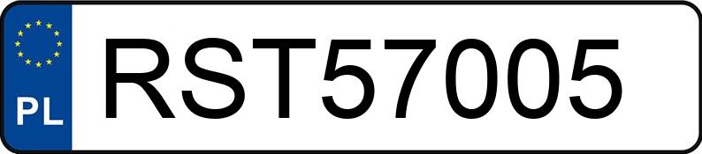 Numer rejestracyjny RST 57005 posiada FIAT Stilo 1.6 16V MR`01 E4 192 Active - RST57005