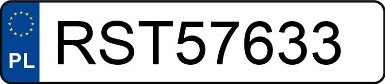 Numer rejestracyjny RST 57633 posiada SAAB 9-3 - RST57633 Numer rejestracyjny RST 57633 posiada SAAB 9-3 - RST57633