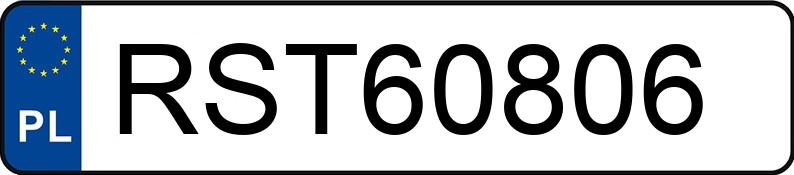 Numer rejestracyjny RST 60806 posiada SUZUKI Grand Vitara 2.4 MR`08 E4 De Luxe - RST60806