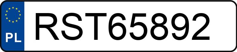 Il numero di registrazione RST 65892 ha FORD Fiesta 1.2 MR`09 E4 Titanium - RST65892 Il numero di registrazione RST 65892 ha FORD Fiesta 1.2 MR`09 E4 Titanium - RST65892