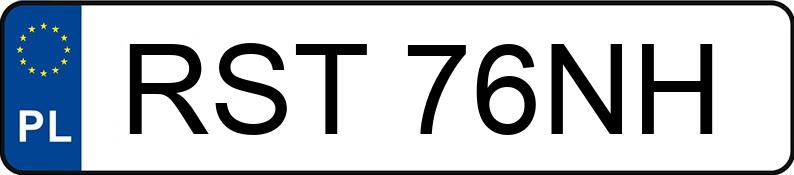Numer rejestracyjny RST 76NH posiada VOLKSWAGEN Passat GP 1.9 TDI MR`00 E3 Comfortline Aut. - RST76NH Numer rejestracyjny RST 76NH posiada VOLKSWAGEN Passat GP 1.9 TDI MR`00 E3 Comfortline Aut. - RST76NH