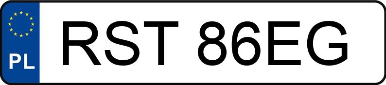 Numer rejestracyjny RST 86EG posiada LINCOLN TOWN CAR 4.6 - RST86EG