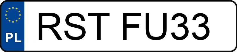 Numer rejestracyjny RST FU33 posiada BMW 530 Touring Diesel Kat. MR`95 E39 530 Touring Diesel Kat. MR`95 E39 - RSTFU33