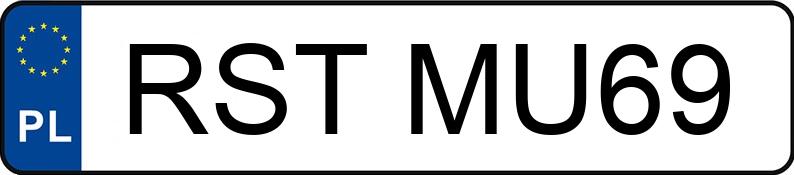 Numer rejestracyjny RST MU69 posiada TOYOTA Yaris 1.4 Diesel MR`11 E5 Life - RSTMU69