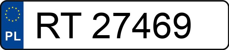 Numer rejestracyjny RT27469 posiada BMW 523i Touring Kat. MR`95 E39 523i Touring Kat. MR`95 E39