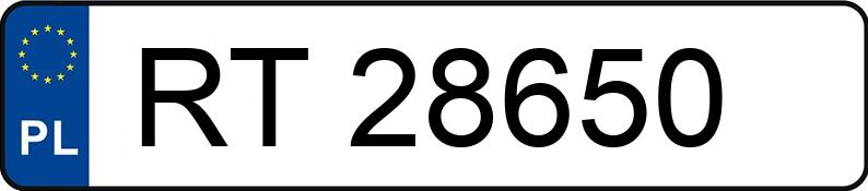 Numer rejestracyjny RT 28650 posiada SEAT IBIZA 1.9 TDI - RT28650