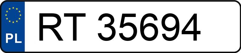 Numer rejestracyjny RT 35694 posiada SEAT Ibiza 1.9 TDI MR`99 6K SE Safety - RT35694