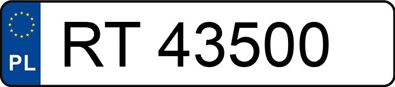 Numer rejestracyjny RT 43500 posiada CITROEN C3 II 1.4 MR`10 E5 Vitamin - RT43500