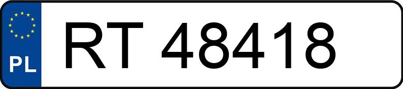 Numer rejestracyjny RT 48418 posiada HYUNDAI I30 - RT48418