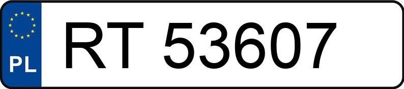 Numer rejestracyjny RT 53607 posiada AUDI A5 SPORTBACK - RT53607 Numer rejestracyjny RT 53607 posiada AUDI A5 SPORTBACK - RT53607