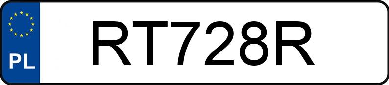 Numer rejestracyjny RT 728R posiada YAMAHA Choppery od 1000 ccm XVS 1100 A Drag Star Classic - RT728R