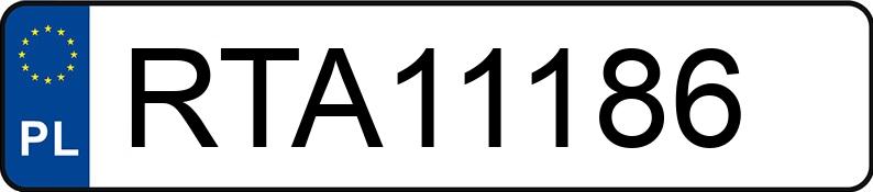 Numer rejestracyjny RTA 11186 posiada SKODA Fabia II 1.2 MR`07 E4 HTP Fun - RTA11186