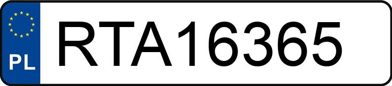 Numer rejestracyjny RTA 16365 posiada AUDI A4 - RTA16365 Numer rejestracyjny RTA 16365 posiada AUDI A4 - RTA16365