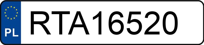 Numer rejestracyjny RTA 16520 posiada FSM-BIELSKO BIAŁA POLSKI FIAT 126P 650 126P(126A1) - RTA16520