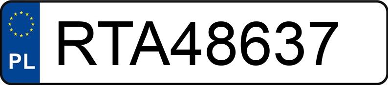 Numer rejestracyjny RTA 48637 posiada MERCEDES-BENZ Sport Coupe C200 Kat. MR`01 E3 203 Kompressor - RTA48637