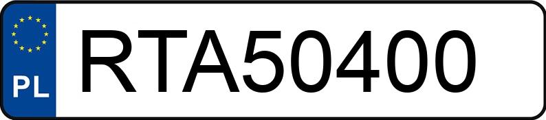 Numer rejestracyjny RTA 50400 posiada IVECO 35-180 Daily MR`19 E6 3.5t 35S18H - RTA50400