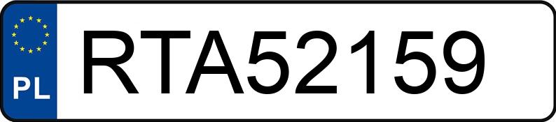 Numer rejestracyjny RTA 52159 posiada AUDI S3 QUATTRO - RTA52159 Numer rejestracyjny RTA 52159 posiada AUDI S3 QUATTRO - RTA52159