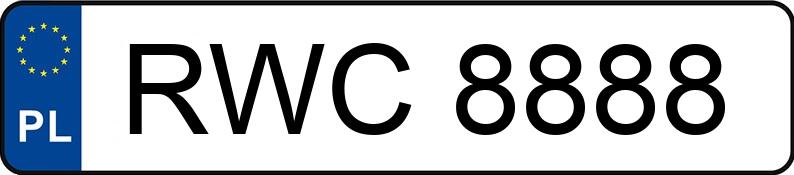 Numer rejestracyjny RWC8888 posiada UAZ 3151 (469) 353W