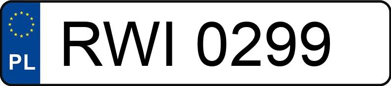 Numer rejestracyjny RWI 0299 posiada DAEWOO / FSO Matiz 0.8 Kat. MR`98 Top - RWI0299
