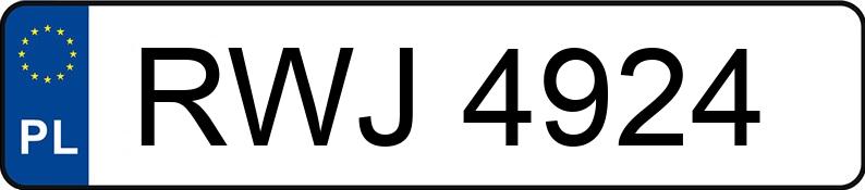 Numer rejestracyjny RWJ 4924 posiada DAEWOO LANOS 1.5 - RWJ4924 Numer rejestracyjny RWJ 4924 posiada DAEWOO LANOS 1.5 - RWJ4924