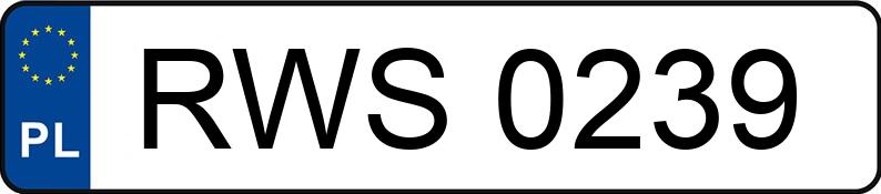 Numer rejestracyjny RWS 0239 posiada FSM FIAT 126P 650 EL - RWS0239