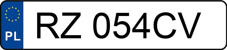 Numer rejestracyjny RZ 054CV posiada AUDI A4 Avant 1.8 Kat. MR`05 E3 8E T Multitronic - RZ054CV