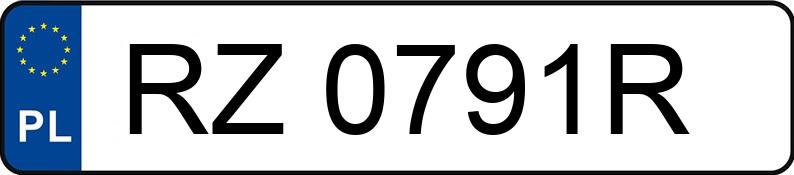 Numer rejestracyjny RZ 0791R posiada CITROEN C3 - RZ0791R
