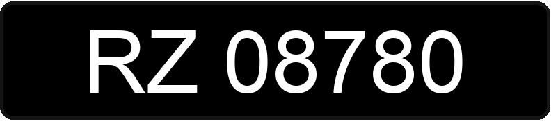 Numer rejestracyjny RZ 08780 posiada DAEWOO NEXIA - RZ08780 Numer rejestracyjny RZ 08780 posiada DAEWOO NEXIA - RZ08780