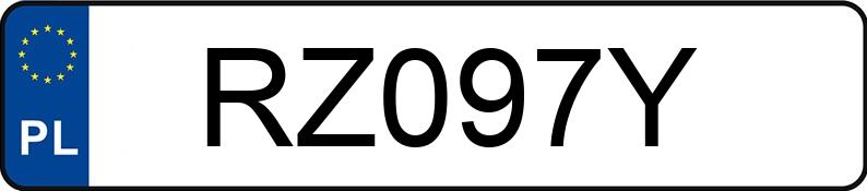 Numer rejestracyjny RZ 097Y posiada YAMAHA Sport.-turyst. od 600 ccm TDM 900 - RZ097Y Numer rejestracyjny RZ 097Y posiada YAMAHA Sport.-turyst. od 600 ccm TDM 900 - RZ097Y