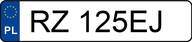 Numer rejestracyjny RZ 125EJ posiada FORD PUMA - RZ125EJ Numer rejestracyjny RZ 125EJ posiada FORD PUMA - RZ125EJ