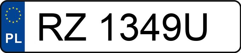 Numer rejestracyjny RZ 1349U posiada BMW 318 I - RZ1349U Numer rejestracyjny RZ 1349U posiada BMW 318 I - RZ1349U