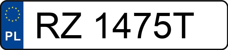 Numer rejestracyjny RZ 1475T posiada PEUGEOT/CARPOL BOXER - RZ1475T Numer rejestracyjny RZ 1475T posiada PEUGEOT/CARPOL BOXER - RZ1475T