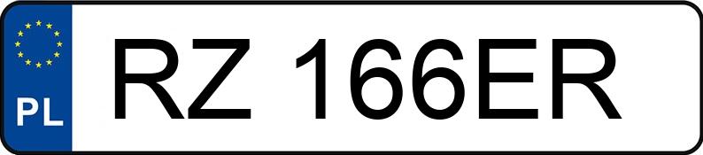 Numer rejestracyjny RZ 166ER posiada MERCEDES-BENZ AMG GLE 53 4MATIC+ COUPE - RZ166ER