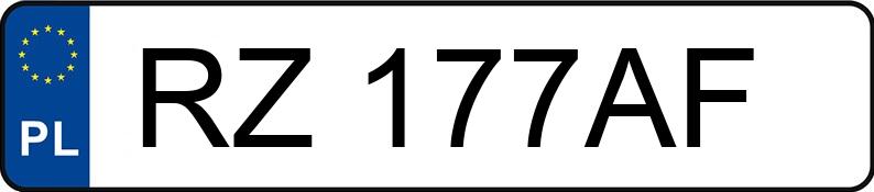 Numer rejestracyjny RZ 177AF posiada CITROEN DS4 1.6 16V THP MR`11 E5 Sport Chic - RZ177AF