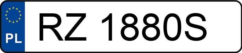 Numer rejestracyjny RZ 1880S posiada SKODA Citigo MR`12 E5 Ambition - RZ1880S