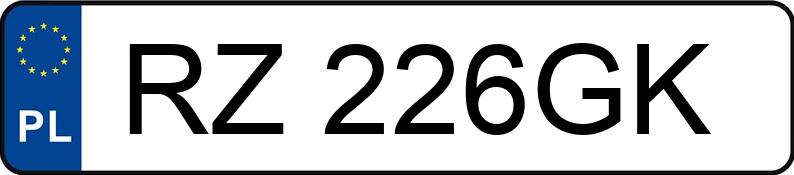 Numer rejestracyjny RZ 226GK posiada SEAT Altea 1.8 TSI MR`06 E4 5P1 Style DSG7 - RZ226GK