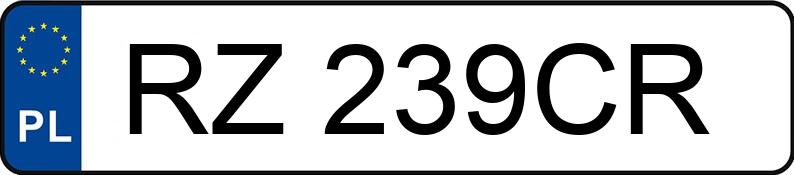 Numer rejestracyjny RZ 239CR posiada OPEL Astra IV Sports Tourer 1.4 MR`11 E5 Sport Aut. - RZ239CR