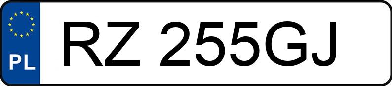 Numer rejestracyjny RZ 255GJ posiada AUDI A6 AVANT 55 TFSI E - RZ255GJ