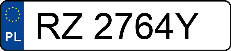 Numer rejestracyjny RZ 2764Y posiada TOYOTA AYGO 1.0 KAT - RZ2764Y Numer rejestracyjny RZ 2764Y posiada TOYOTA AYGO 1.0 KAT - RZ2764Y