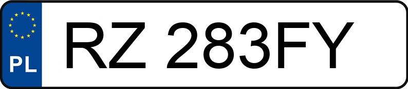 Numer rejestracyjny RZ 283FY posiada CITROEN C4 PICASSO - RZ283FY Numer rejestracyjny RZ 283FY posiada CITROEN C4 PICASSO - RZ283FY