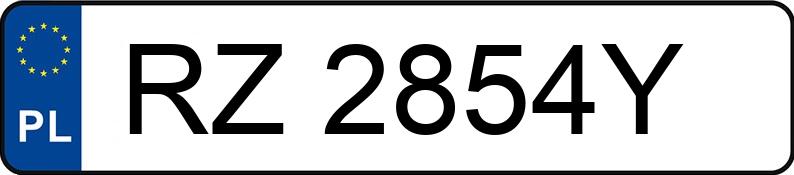 Numer rejestracyjny RZ 2854Y posiada MITSUBISHI ECLIPSE CROSS - RZ2854Y Numer rejestracyjny RZ 2854Y posiada MITSUBISHI ECLIPSE CROSS - RZ2854Y