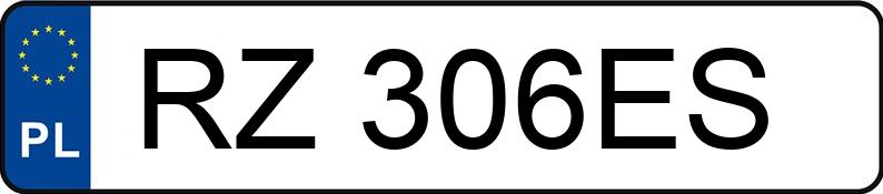 Numer rejestracyjny RZ 306ES posiada BMW X3 - RZ306ES