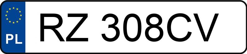 Numer rejestracyjny RZ 308CV posiada BMW 750i MR`15 E6 G11/G12 L Steptronic - RZ308CV Numer rejestracyjny RZ 308CV posiada BMW 750i MR`15 E6 G11/G12 L Steptronic - RZ308CV