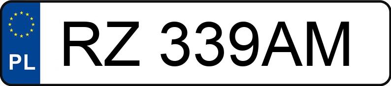 Numer rejestracyjny RZ 339AM posiada HONDA CR-V - RZ339AM Numer rejestracyjny RZ 339AM posiada HONDA CR-V - RZ339AM