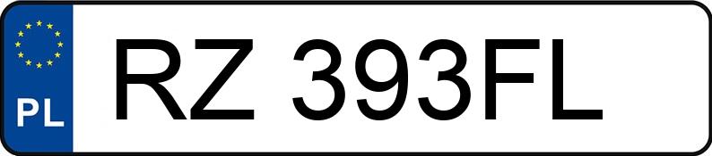 Numer rejestracyjny RZ 393FL posiada DAF XF 480 FT - RZ393FL Numer rejestracyjny RZ 393FL posiada DAF XF 480 FT - RZ393FL
